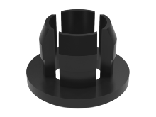 Bushings for round rods
