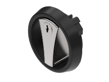 Quarter-turn Circular Latches