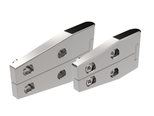 Einstellbares Klima-flex 2D-Scharnier 180° aus Edelstahl