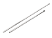 Round Rods pointed end (S-L) Steel