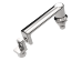 Quarter-turn L-handle Stainless Steel 18 mm