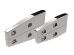 Einstellbares Klima-flex 2D-Scharnier 180° aus Edelstahl