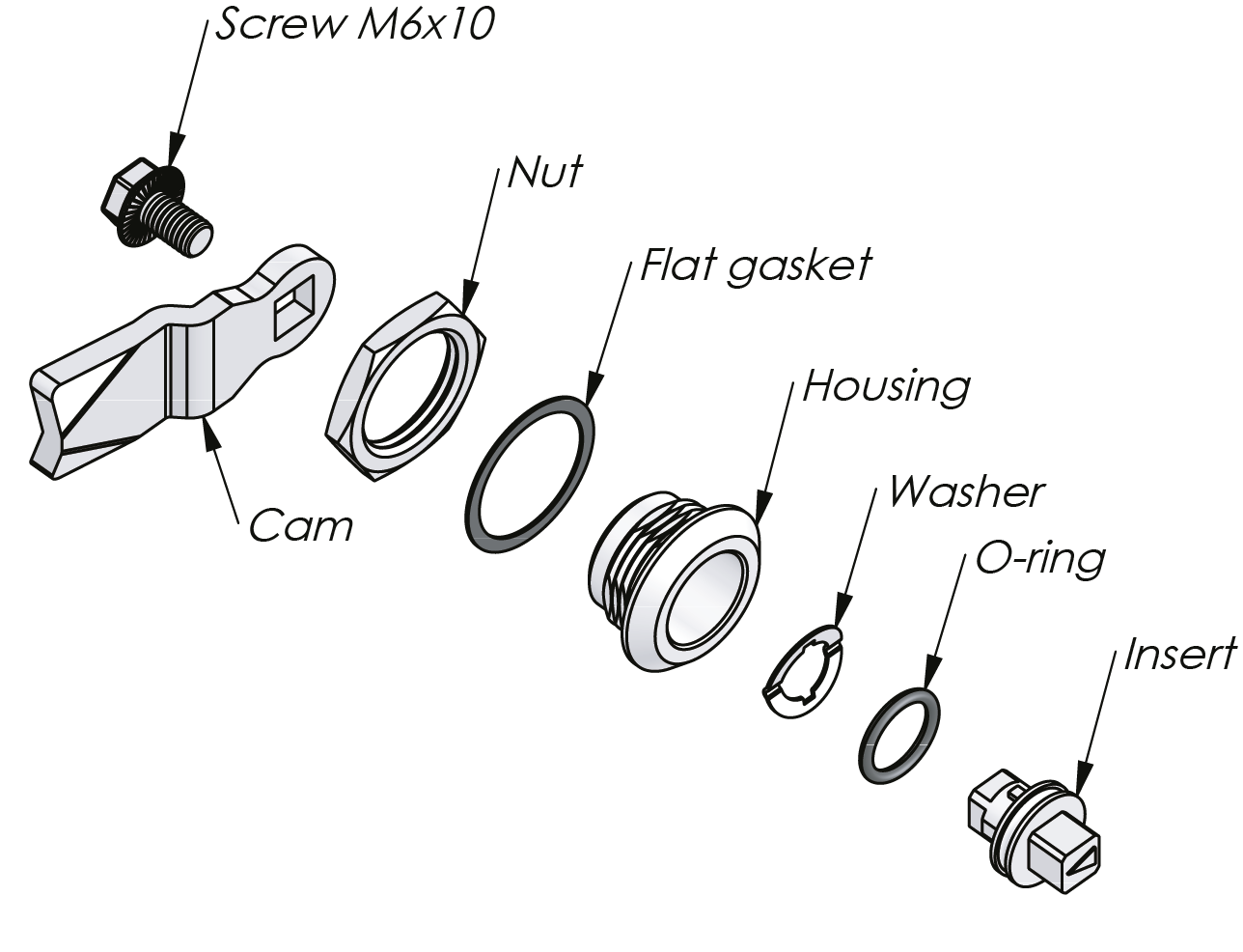Quarter-Turn Vibration Resistant 12 mm Quarter-Turn Vibration Resistant 12 mm