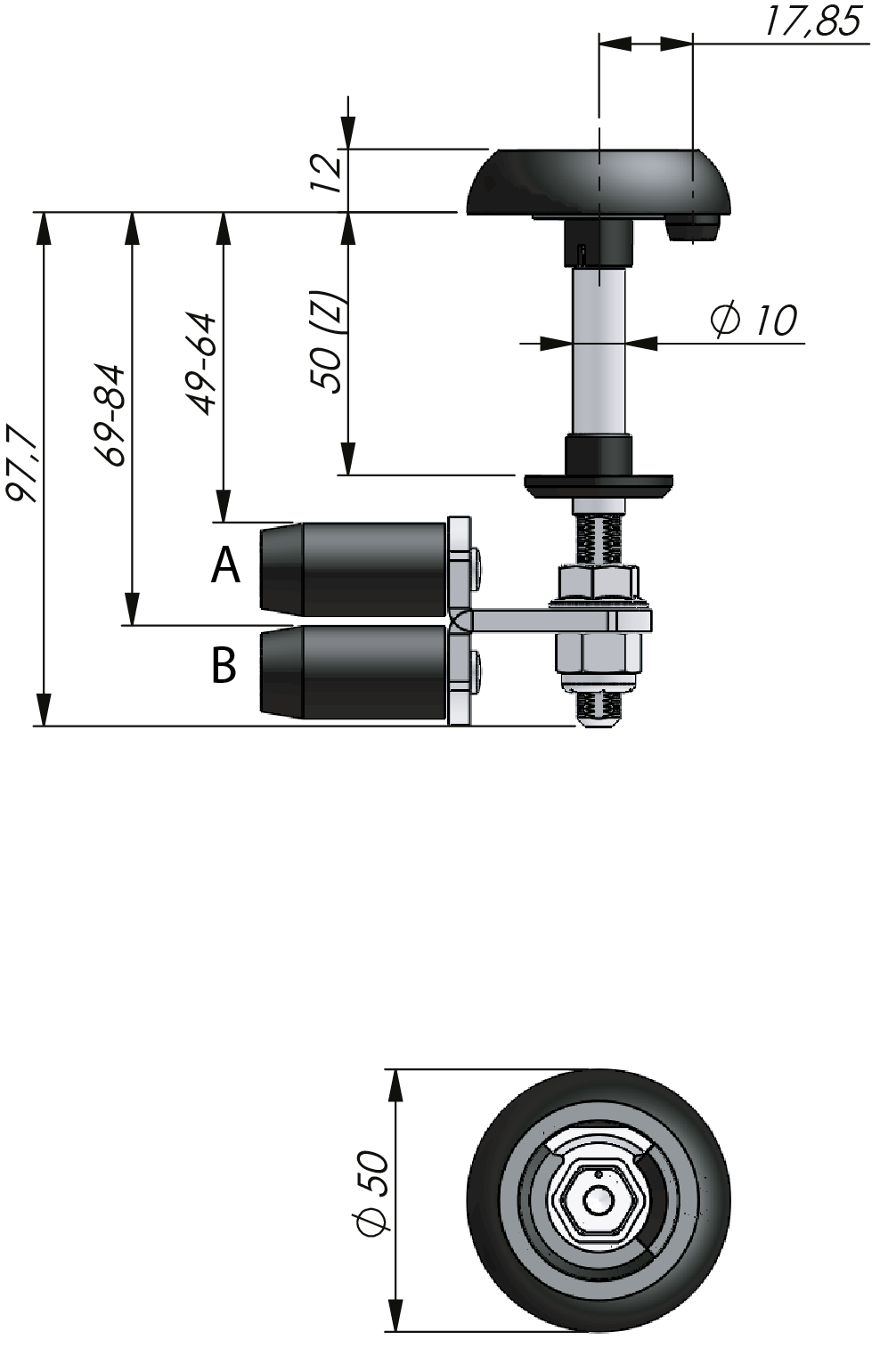Klima-flex 1 Verriegelungssystem Edelstahl Klima-flex 1 Verriegelungssystem Edelstahl