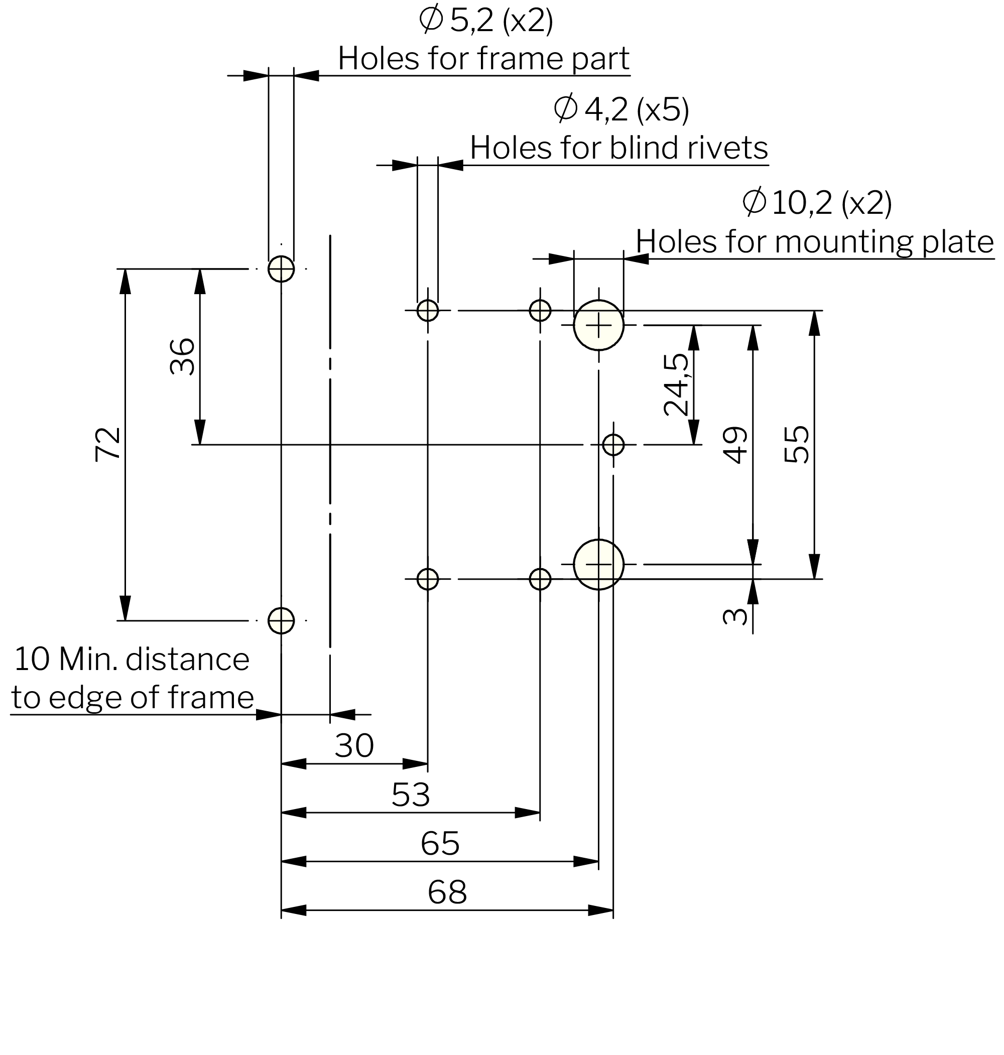 Klima-flex Compact Scharnierverschluss
