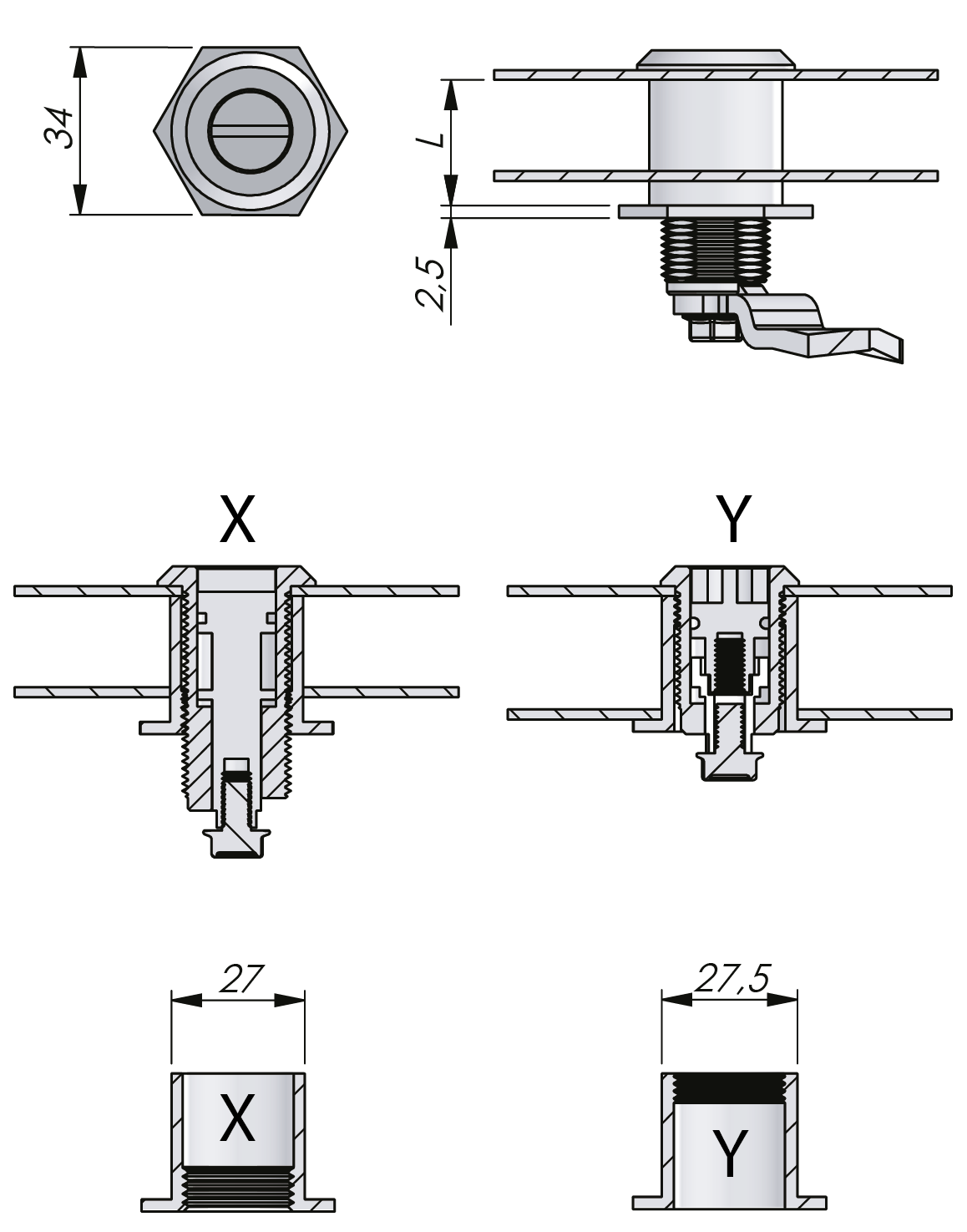 Spacer Nut