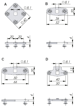 Multi-Point Cams for Rod Systems