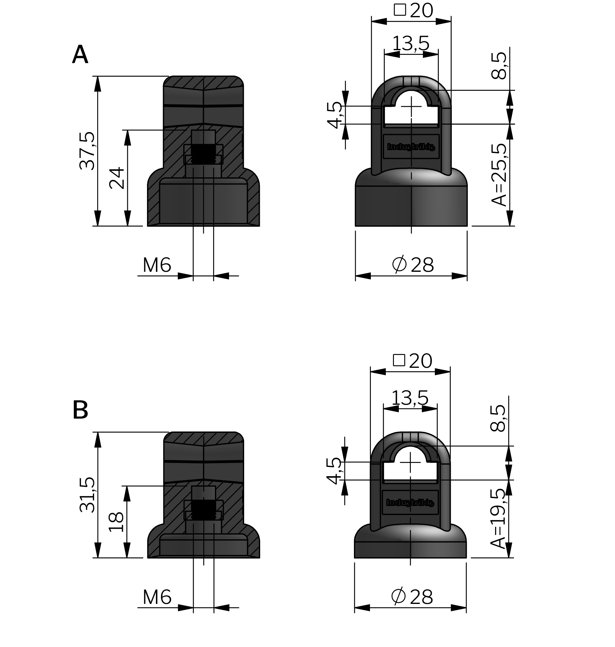 Rod Guides Polyamide