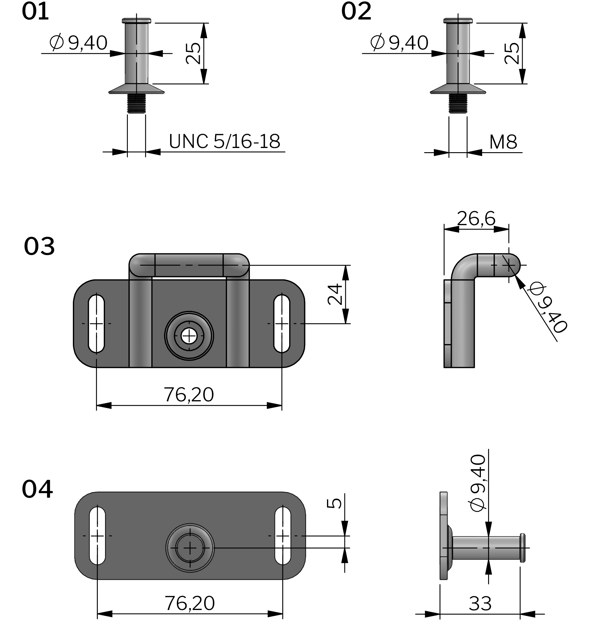 Vector Rotary Latch - RA Pull Vector Rotary Latch - RA Pull