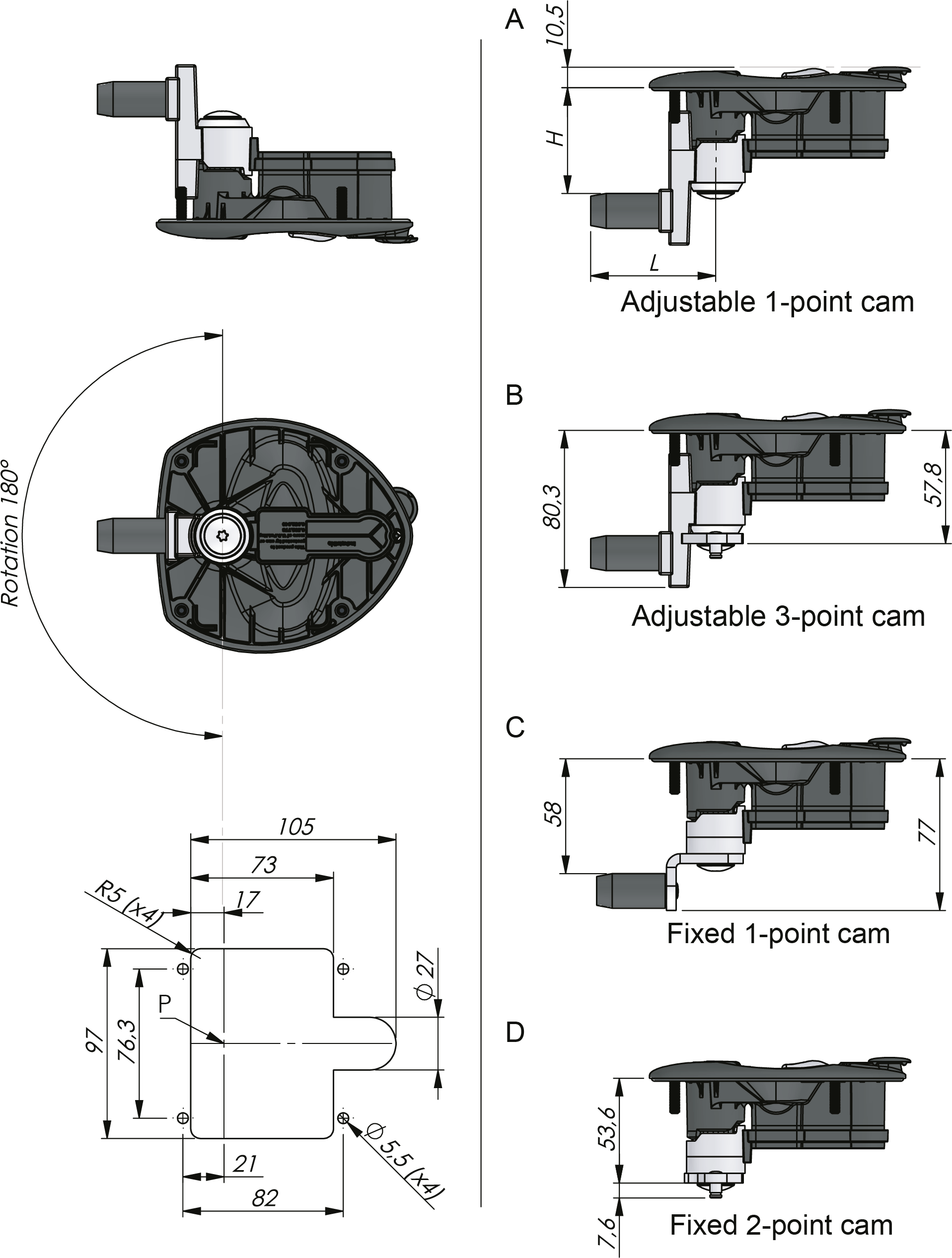 Vector T1 Handle