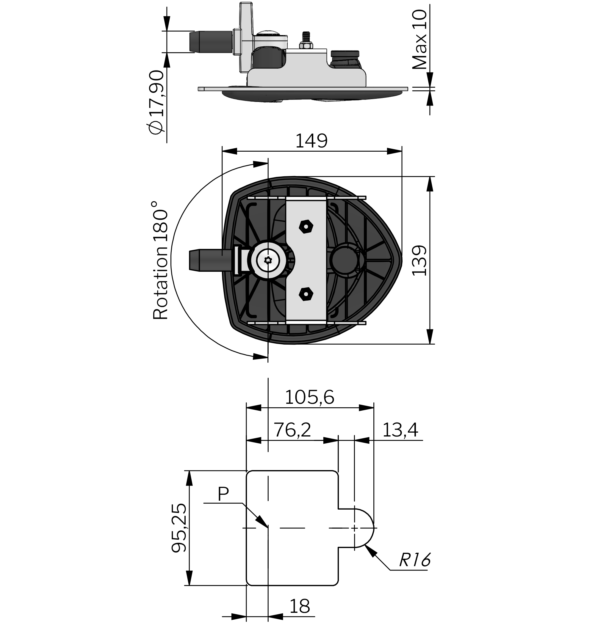 Vector T2 Handle Vector T2 Handle