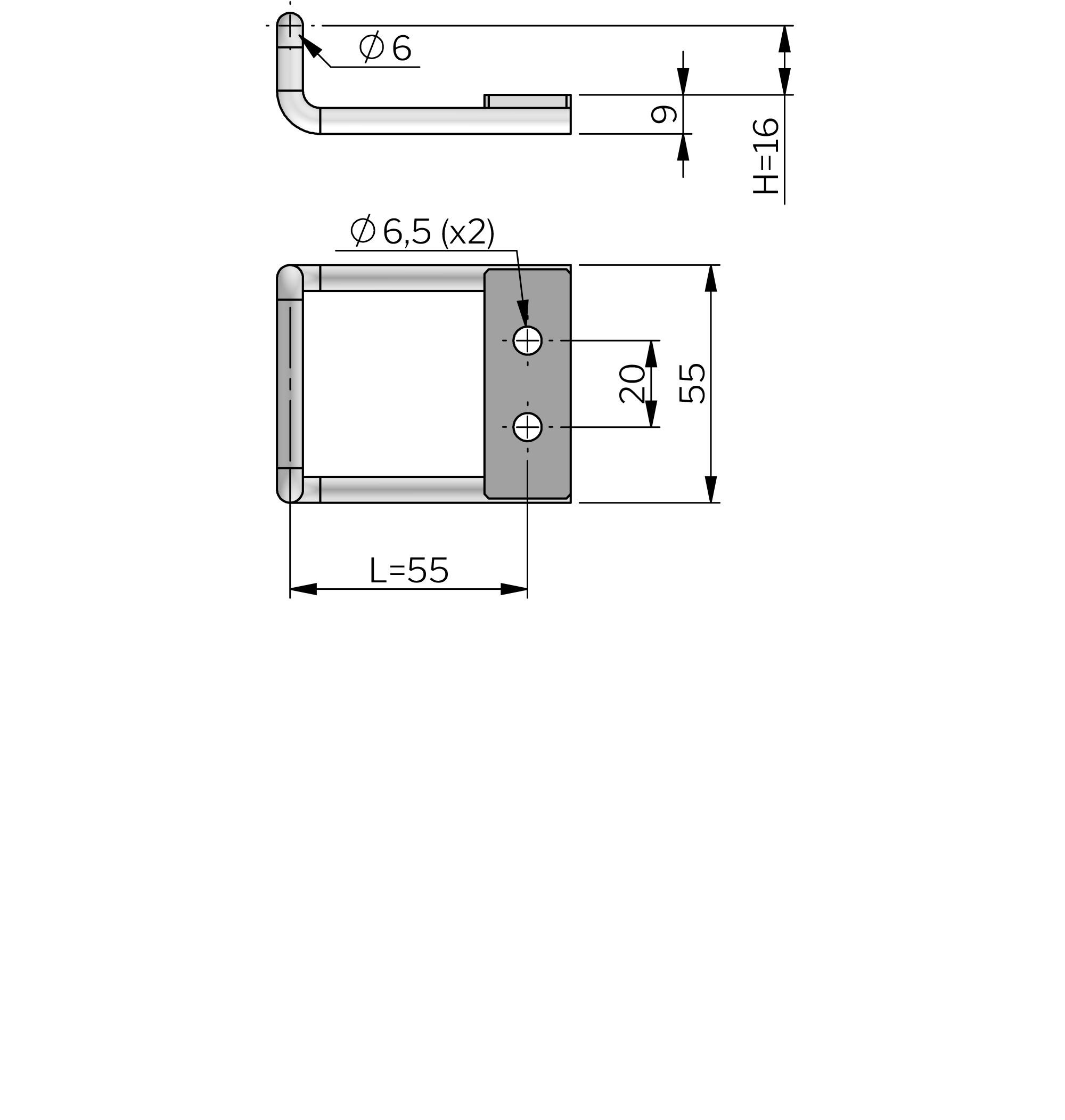 Vector P Hooked Cam