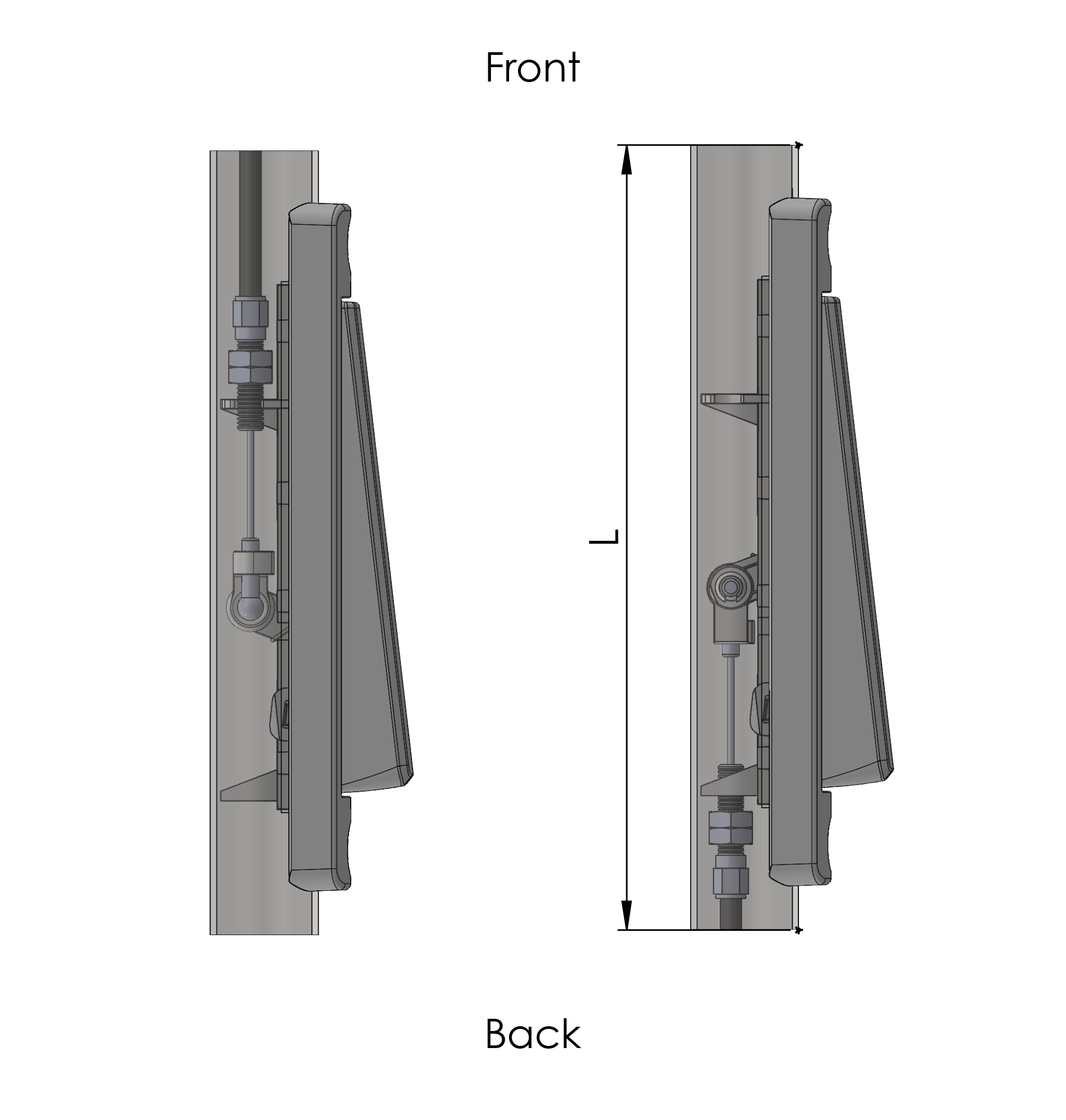 Vector Inside Handle