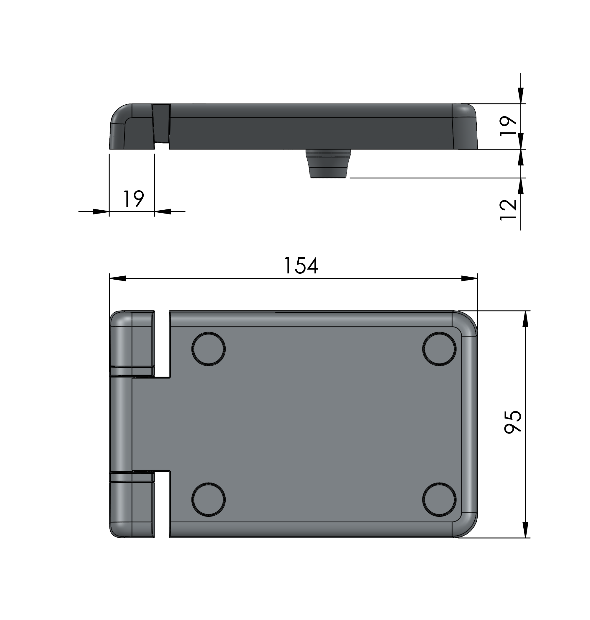 Klima-flex 3 hinge