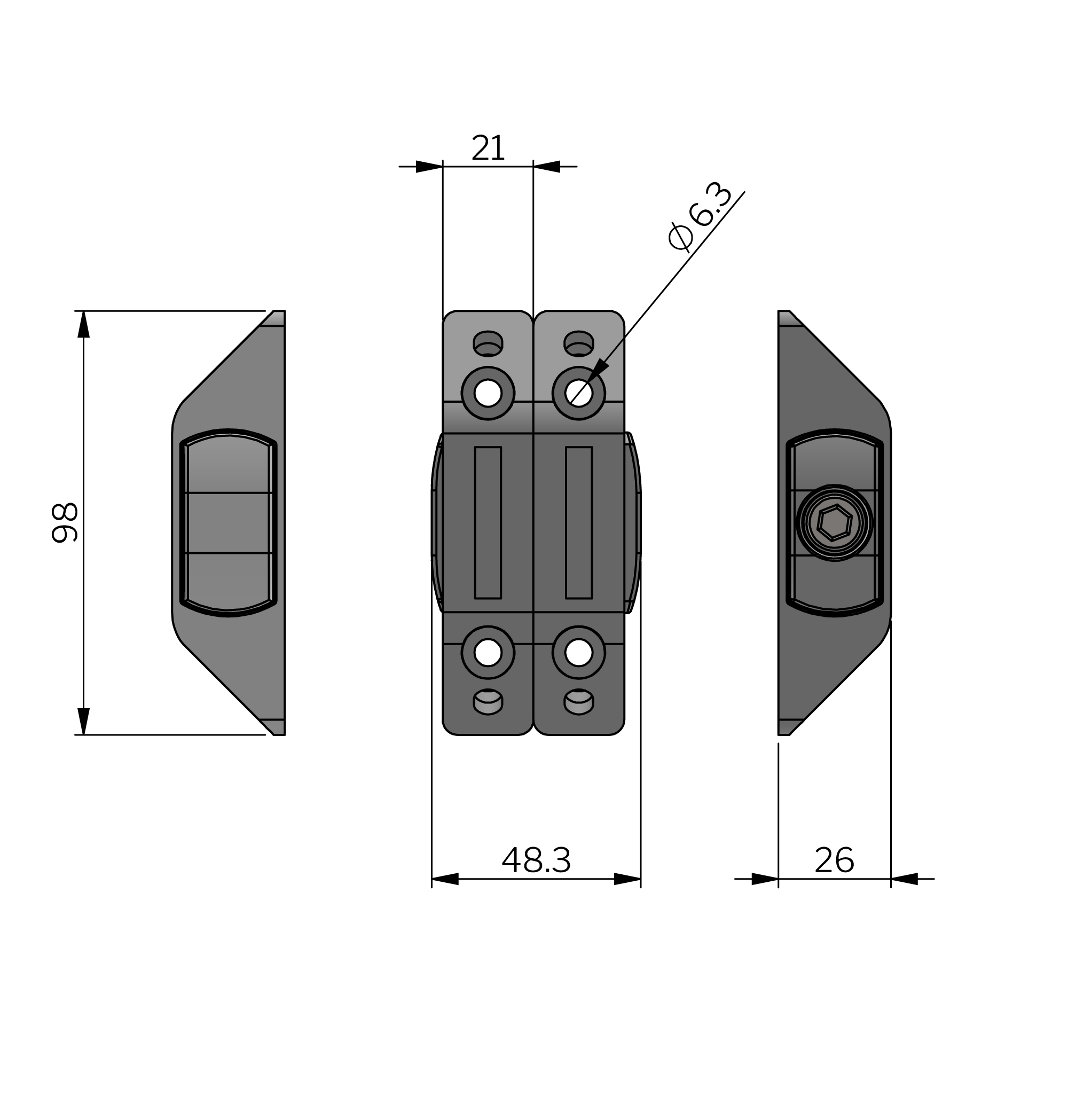 3D-Intelliclamp Multifunctional Connector