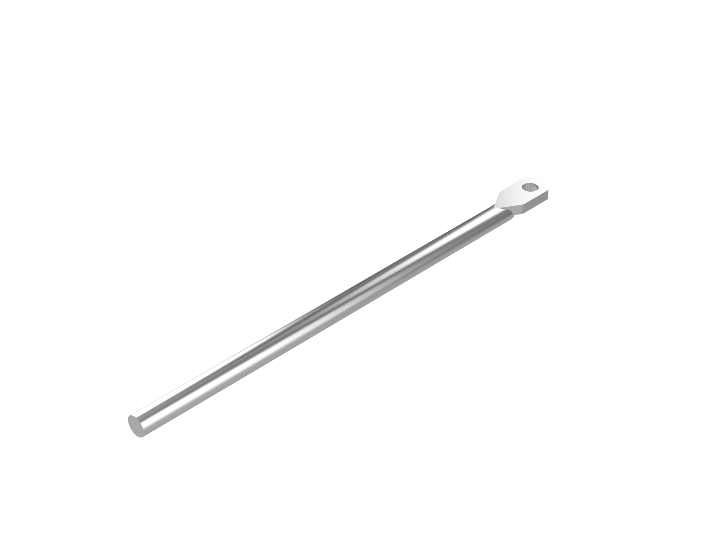 Round Rods with Flat End (P) Steel
