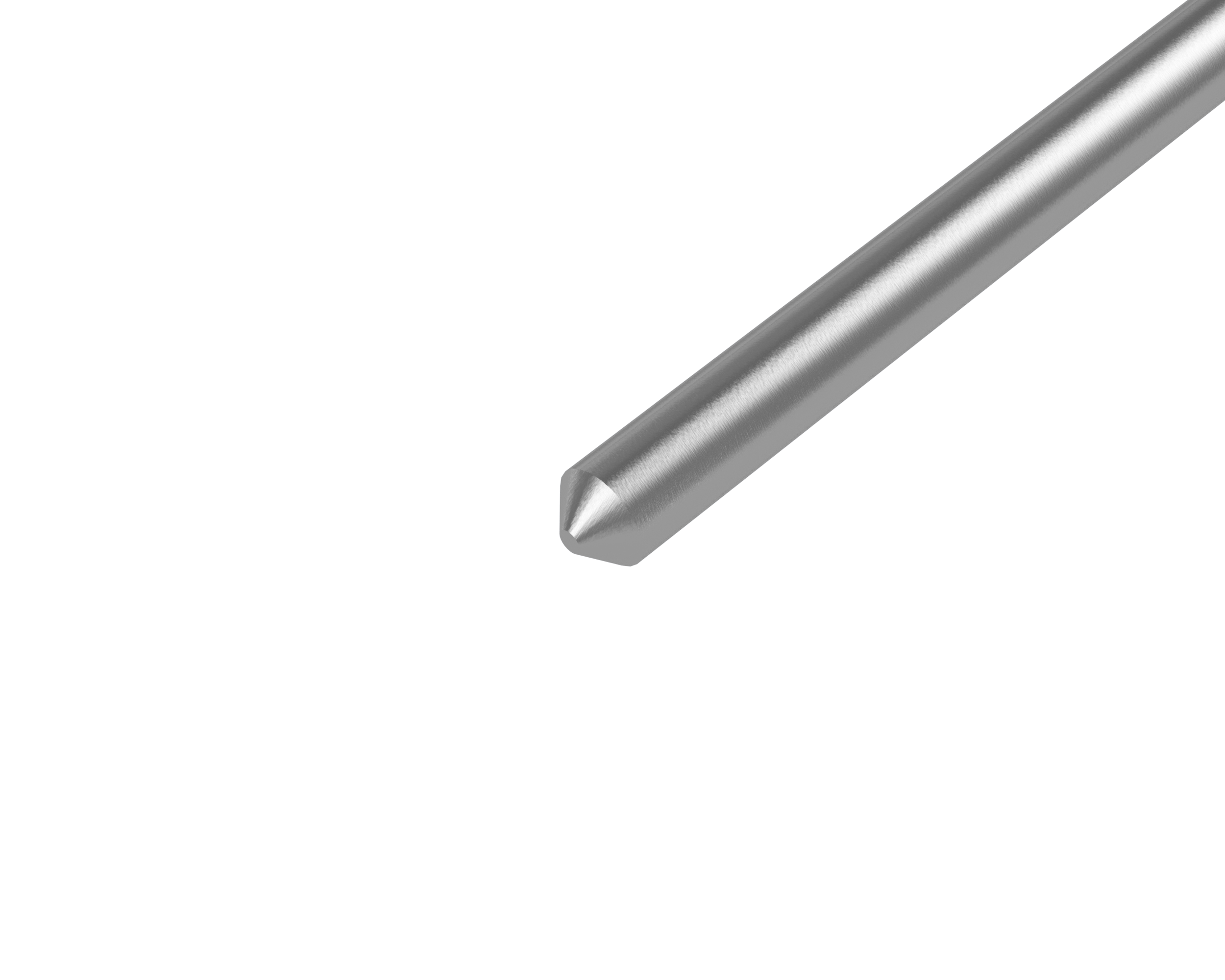 Round Rods pointed end (S-L) SS 304