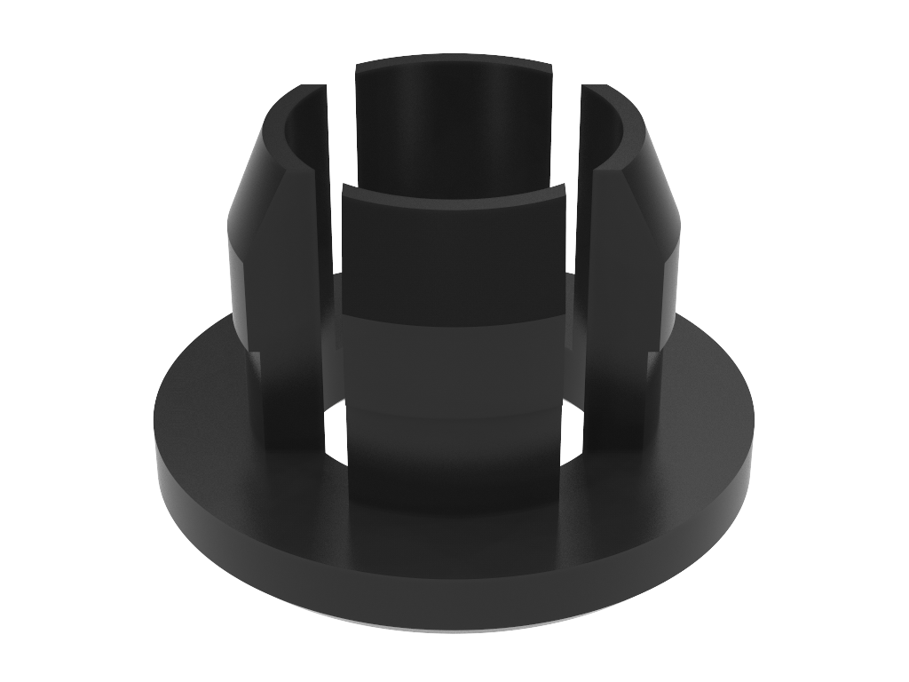 Bushings for round rods