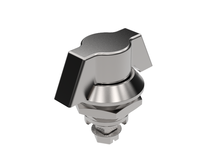 Quarter-turn Wing Knob Stainless Steel 18 mm Quarter-turn Wing Knob Stainless Steel 18 mm