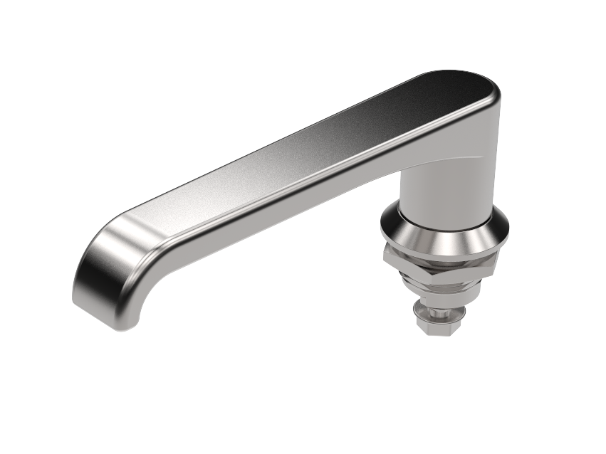Quarter-turn L-handle Stainless Steel 18 mm