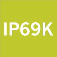Classified according to IP69K